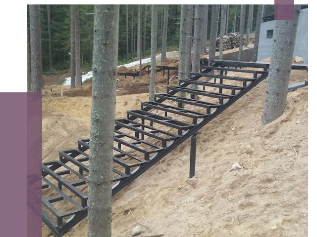 Монтаж металлических лестниц в Балахне от 13844 руб. 