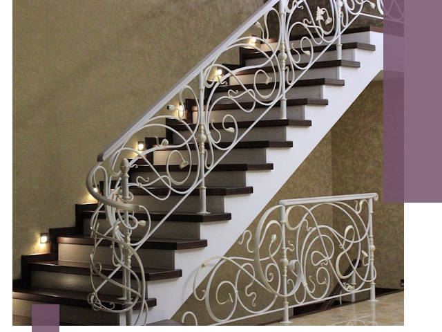 Кованые лестницы под ключ в Балахне — изготовление и монтаж