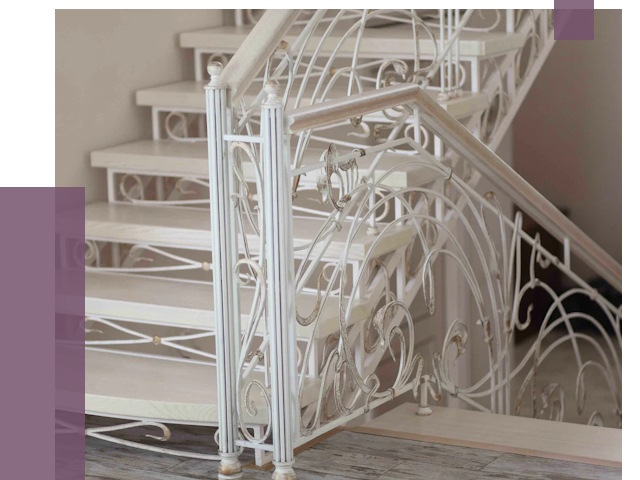 Изготовление кованых лестниц на заказ в Балахне от 88808 руб. | ПРОЛЁТ-Блх