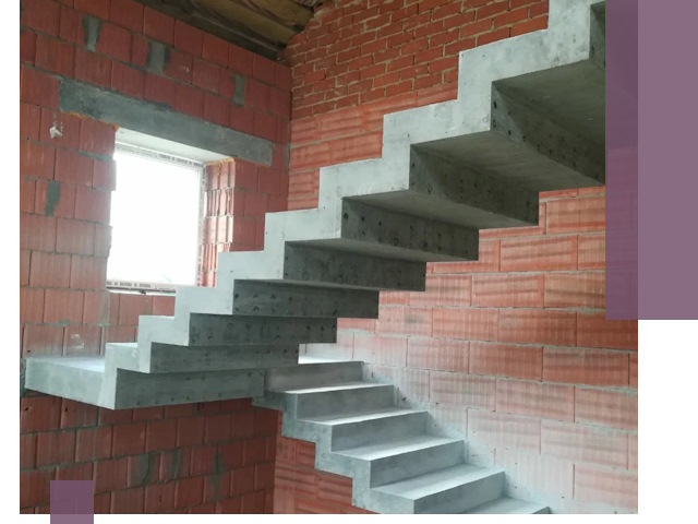 Бетонные лестницы под ключ в Балахне: монтаж, демонтаж, ремонт