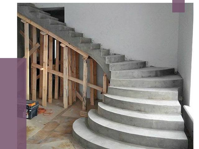 Изготовление бетонных лестниц под ключ в Балахне от 20374 руб. | ПРОЛЁТ-Блх