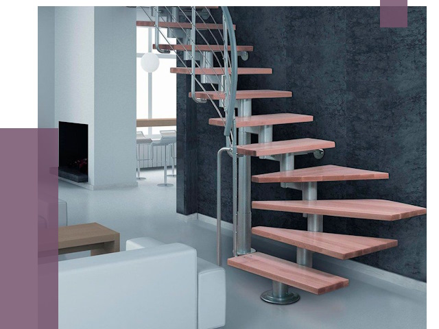 Модульные лестницы в Балахне от 17239 руб. — купить в ПРОЛЁТ-Блх