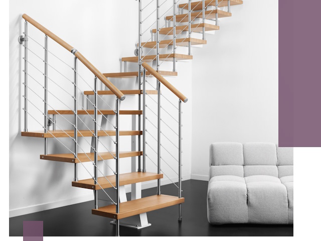 Модульные лестницы под ключ в Балахне — монтаж и изготовление