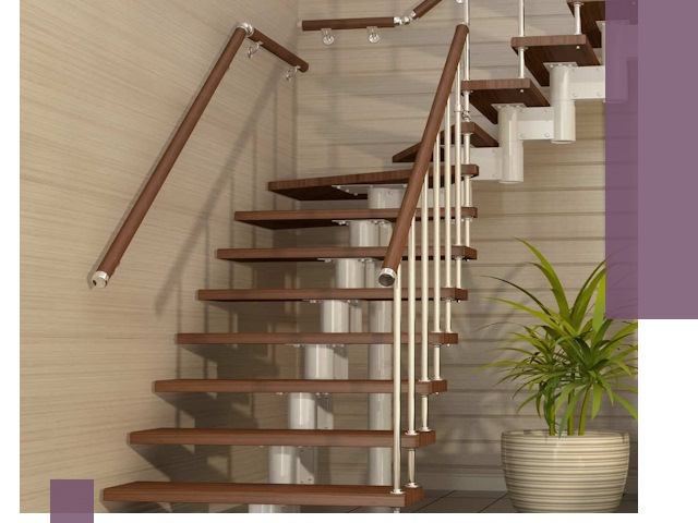 Изготовление модульных лестниц под ключ в Балахне