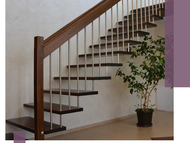 Лестницы на больцах под ключ в Балахне – изготовление и монтаж