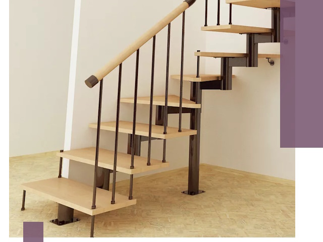 Монтаж лестниц на больцах в Балахне — быстро и надежно