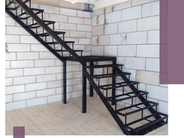 Лестницы на металлокаркасе под ключ в Балахне — изготовление и монтаж