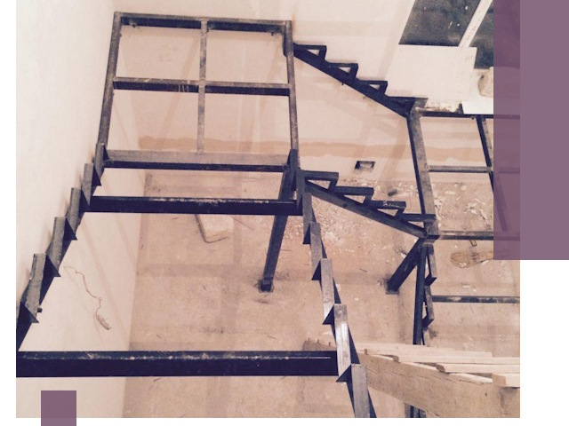 Монтаж лестниц на металлокаркасе в Балахне быстро и качественно