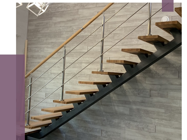 Изготовление лестниц на монокосоуре в Балахне от 77838 руб. 