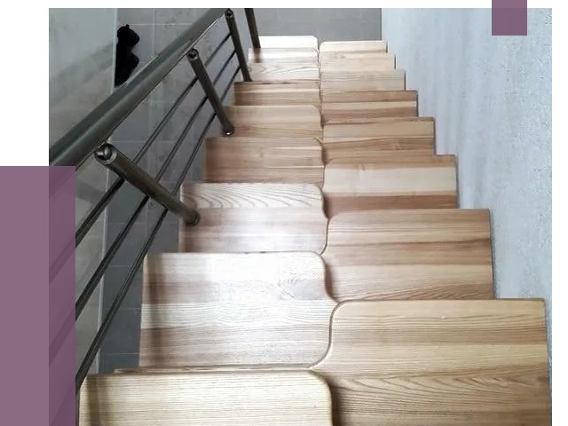 Лестницы гусиный шаг в Балахне от 13321 руб. под ключ | ПРОЛЁТ-Блх