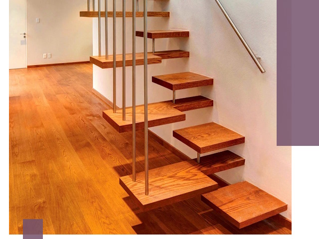 Лестницы «гусиный шаг» на заказ в Балахне для узких пространств