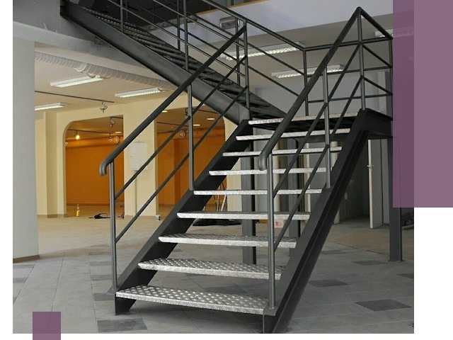 Лестницы для офиса в Балахне: изготовление, монтаж, демонтаж