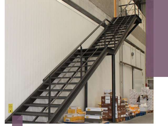 Лестницы для производства в Балахне — изготовление и монтаж