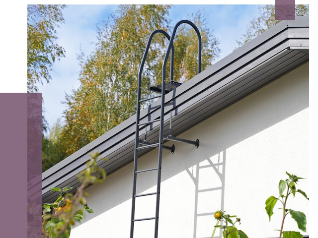 Лестницы на крышу в Балахне от 19538 руб. — монтаж и монтаж ПРОЛЁТ-Блх