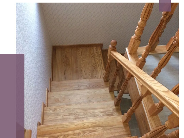 Сосновые лестницы в Балахне под ключ от 8254 руб.  | ПРОЛЁТ-Блх