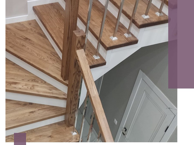 Обшивка металлических лестниц под ключ в Балахне