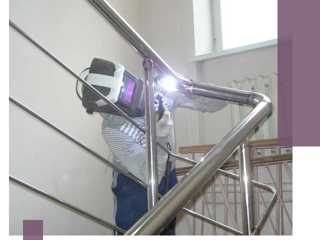 Монтаж перил и ограждений качественно в Балахне