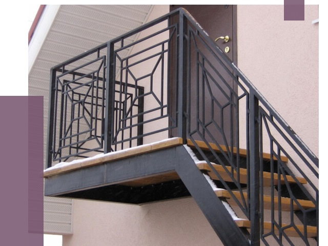 Металлические перила в Балахне от 4388 руб.  | ПРОЛЁТ-Блх