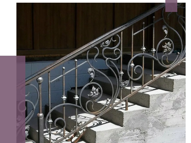 Кованые перила в Балахне от 8881 руб. под ключ — качество от ПРОЛЁТ-Блх