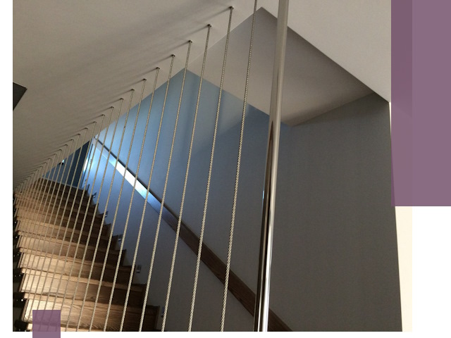 Тросовые перила под ключ в Балахне — производство и монтаж