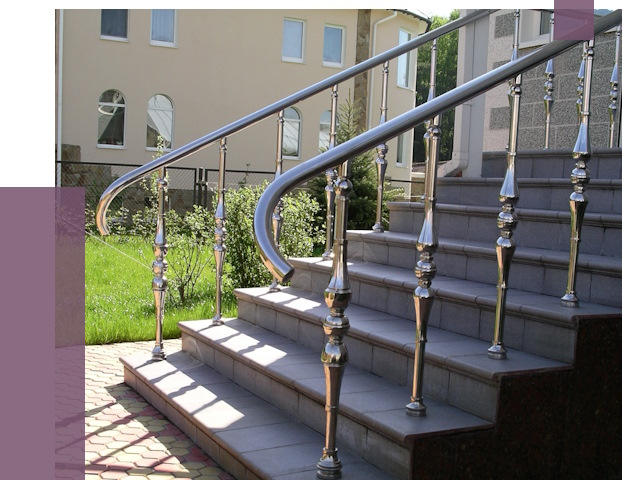 Перила для крыльца в Балахне от 10970 руб. — монтаж ПРОЛЁТ-Блх