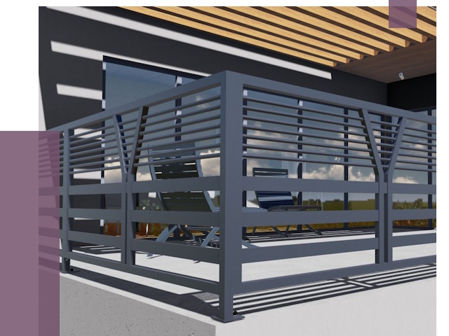 Изготовление балконных ограждений в Балахне от 10970 руб. | ПРОЛЁТ-Блх