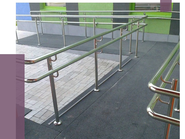 Ограждения пандусов в Балахне от 4440 руб. монтаж | ПРОЛЁТ-Блх