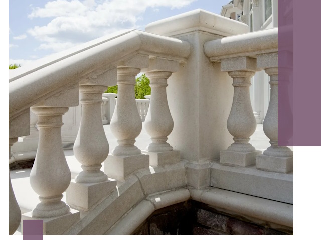 Балюстрады из металла и камня под ключ в Балахне