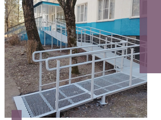 Пандусы под ключ в Балахне: изготовление, монтаж и демонтаж