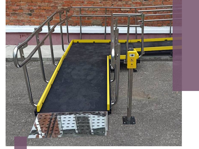 Изготовление наклонных пандусов для инвалидов в Балахне