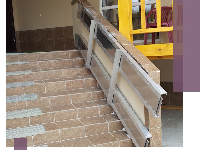 Откидные пандусы под ключ в Балахне — монтаж и демонтаж