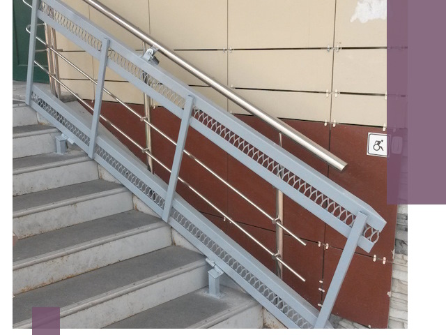 Изготовление откидных пандусов под ключ в Балахне