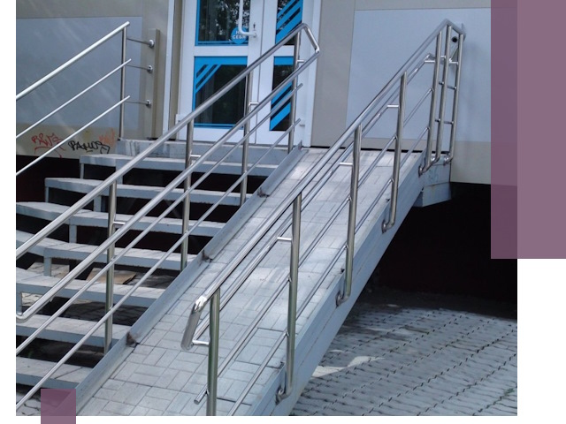 Пандус на крыльцо под ключ в Балахне: монтаж и изготовление