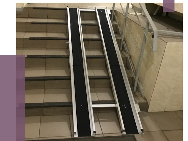 Установка пандуса в подъезд в Балахне от 8149 руб. под ключ | ПРОЛЁТ-Блх