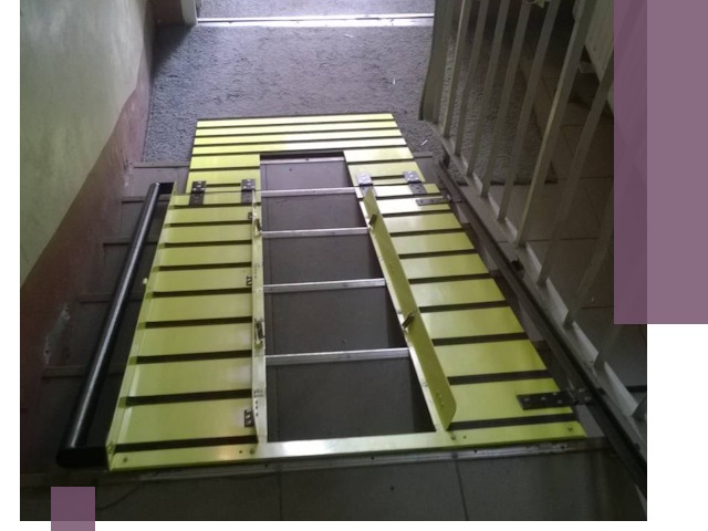 Профессиональный монтаж пандуса в подъезд в Балахне