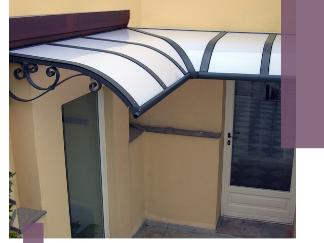 Монтаж козырьков любой сложности в Балахне под ключ