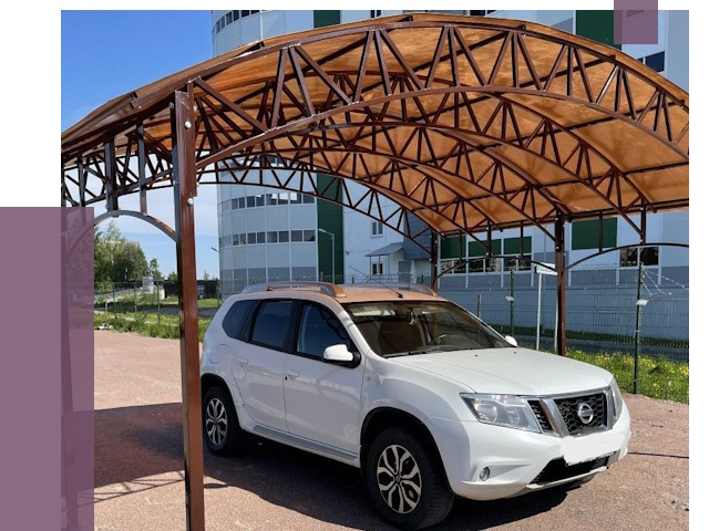 Недорогие навесы в Балахне от 43882 руб. | ПРОЛЁТ-Блх