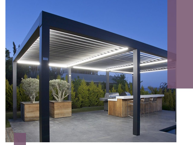 Навесы отдельно стоящие под ключ в Балахне из металла и поликарбоната