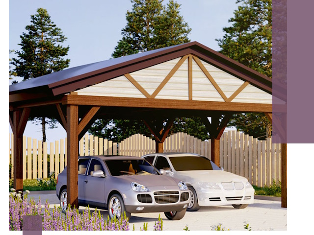 Навесы для автомобиля в Балахне — изготовление и монтаж