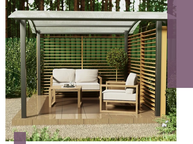 Навесы для дачи в Балахне: изготовление, монтаж и демонтаж