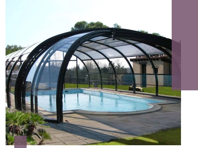 Навесы для бассейна в Балахне: изготовление и монтаж под ключ