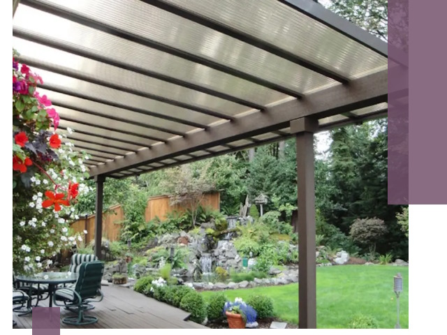 Навесы из поликарбоната под ключ в Балахне быстро и надёжно