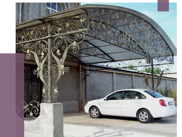 Кованые навесы в Балахне от 14888 руб. | ПРОЛЁТ-Блх