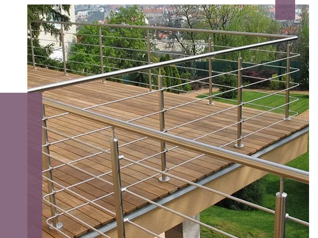 Алюминиевые парапеты в Балахне под ключ от 7940 руб. 