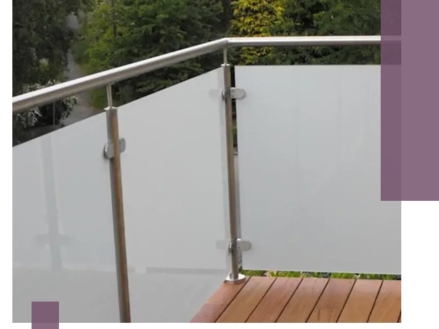 Алюминиевые парапеты для балконов и террас в Балахне