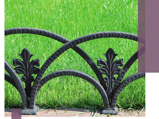 Декоративные металлические бордюры под ключ в Балахне