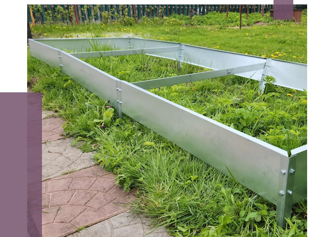 Металлические бордюры для грядок в Балахне от 1828 руб. 