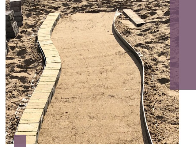 Металлические бордюры для тротуаров в Балахне — прочные и долговечные