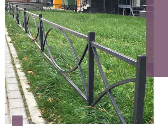 Газонные ограждения из металла в Балахне — монтаж и продажа