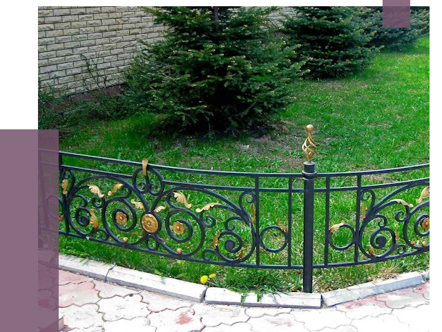 Кованые газонные ограждения в Балахне от 7784 руб. — ПРОЛЁТ-Блх